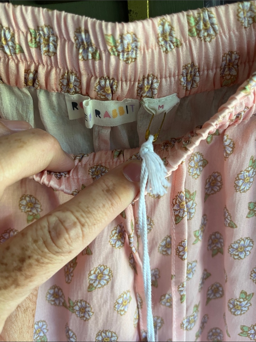 Roller Rabbit Fae Wayan Pant Pink - Picture 4 of 5